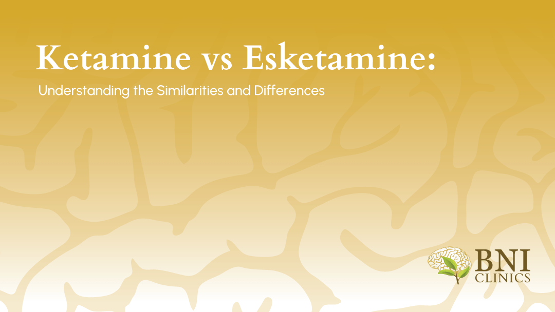 ketamine vs esketamine