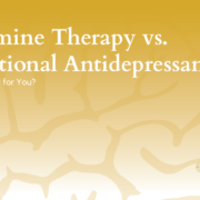 ketamine therapy vs traditional anti depressants
