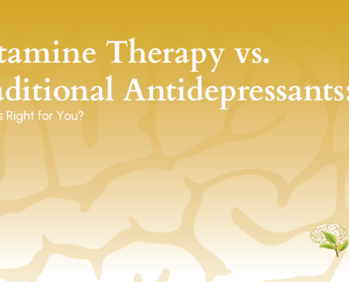 ketamine therapy vs traditional anti depressants